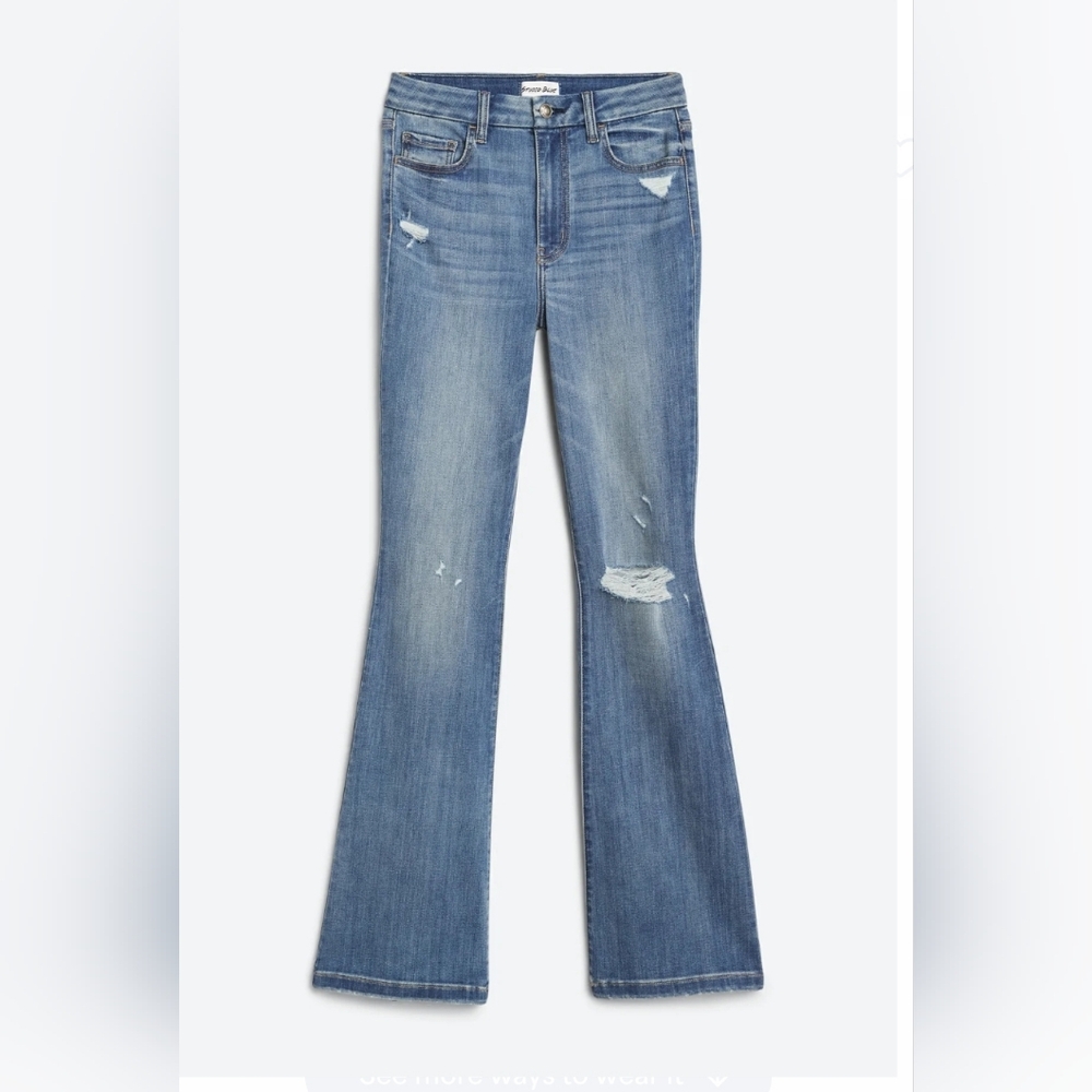 Studio Blue Judy Blues High Rise Flare Aliyah